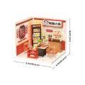 RoboTime 3D-Puzzle Miniaturhaus Asiatisches Bistro Panda Hot Pot